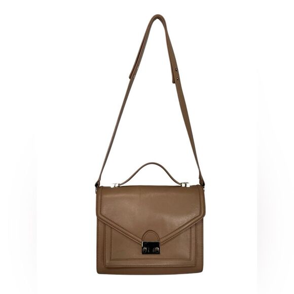 Loeffler Randall Rider Natural Leather Shoulder Bag - Picture 1 of 10